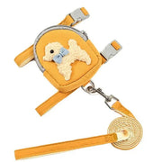 Adjustable Soft Pet Vest with Backpack and Leash for Small and Medium Dogs - Perfect for Outdoor Adventures and Carrying Treats - Follow yourDream