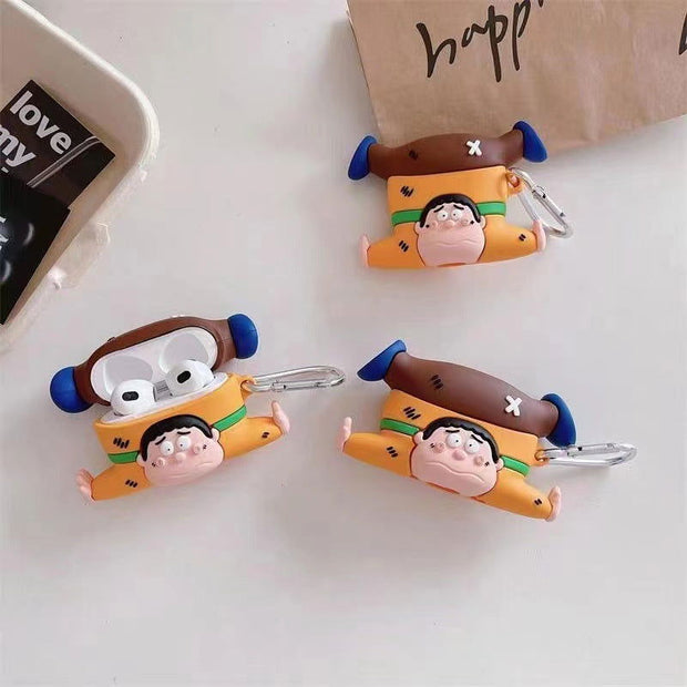 AirPods 5th generation silicone wireless Bluetooth earphone protective case suitable for Apple Pro 2nd generation cute box - Follow yourDream