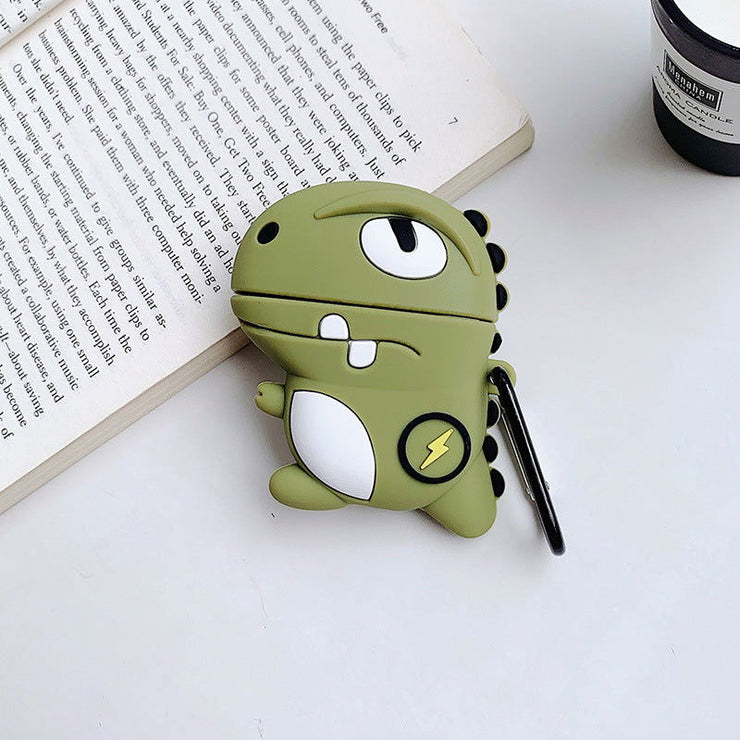 AirPods 5th generation silicone wireless Bluetooth earphone protective case suitable for Apple Pro 2nd generation cute box - Follow yourDream