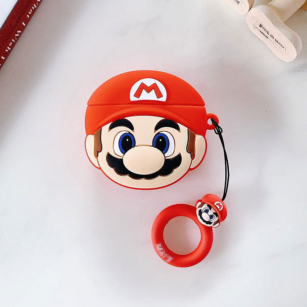 AirPods 5th generation silicone wireless Bluetooth earphone protective case suitable for Apple Pro 2nd generation cute box - Follow yourDream