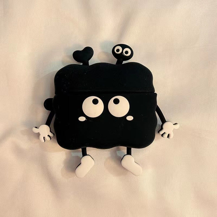 AirPods 5th generation silicone wireless Bluetooth earphone protective case suitable for Apple Pro 2nd generation cute box - Follow yourDream