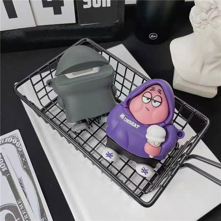 AirPods 5th generation silicone wireless Bluetooth earphone protective case suitable for Apple Pro 2nd generation cute box - Follow yourDream