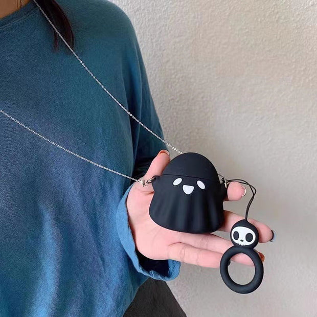 AirPods 5th generation silicone wireless Bluetooth earphone protective case suitable for Apple Pro 2nd generation cute box - Follow yourDream