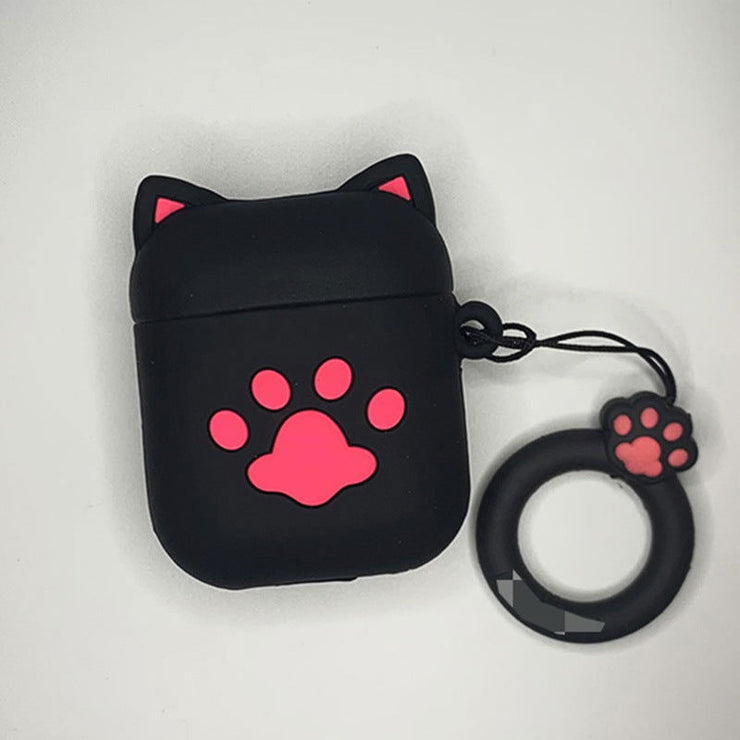 AirPods 5th generation silicone wireless Bluetooth earphone protective case suitable for Apple Pro 2nd generation cute box - Follow yourDream