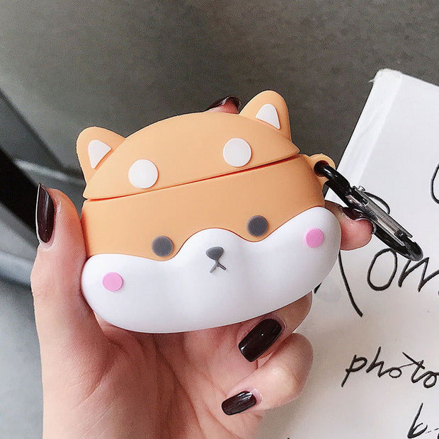 AirPods 5th generation silicone wireless Bluetooth earphone protective case suitable for Apple Pro 2nd generation cute box - Follow yourDream