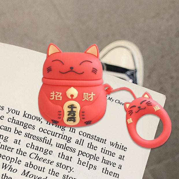 AirPods 5th generation silicone wireless Bluetooth earphone protective case suitable for Apple Pro 2nd generation cute box - Follow yourDream