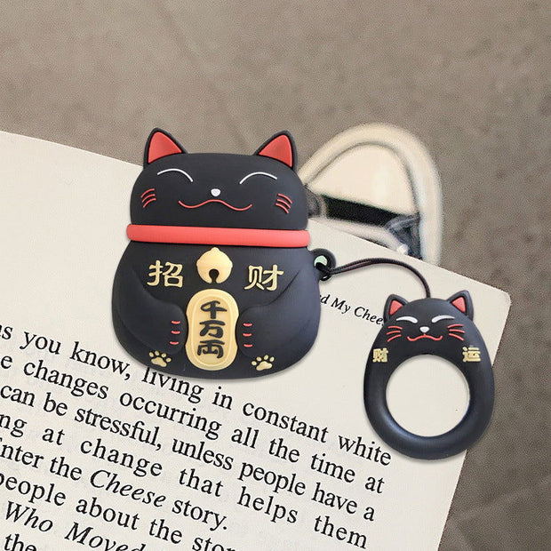 AirPods 5th generation silicone wireless Bluetooth earphone protective case suitable for Apple Pro 2nd generation cute box - Follow yourDream