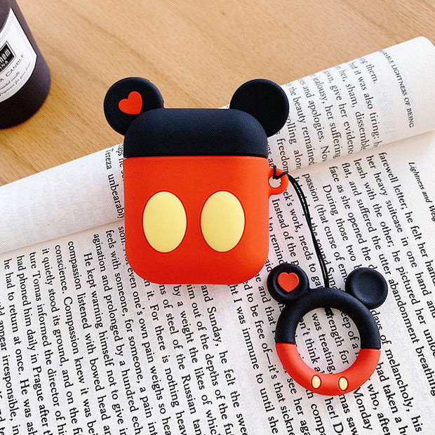 AirPods 5th generation silicone wireless Bluetooth earphone protective case suitable for Apple Pro 2nd generation cute box - Follow yourDream