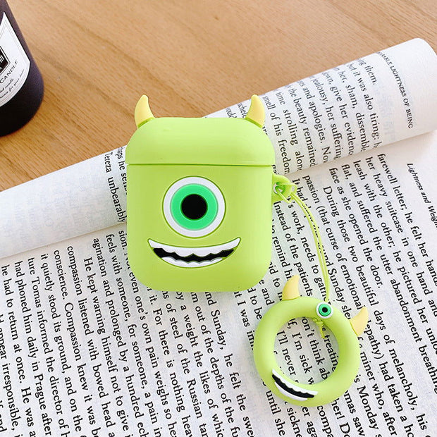 AirPods 5th generation silicone wireless Bluetooth earphone protective case suitable for Apple Pro 2nd generation cute box - Follow yourDream