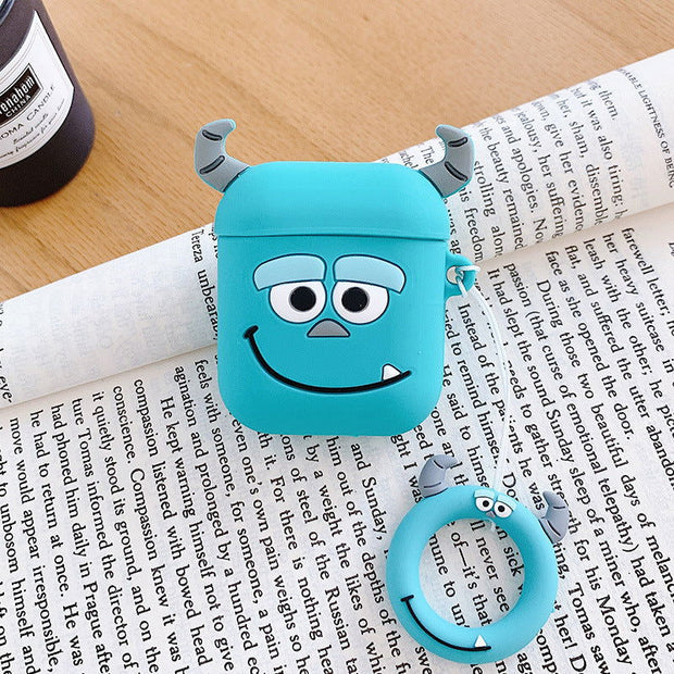 AirPods 5th generation silicone wireless Bluetooth earphone protective case suitable for Apple Pro 2nd generation cute box - Follow yourDream