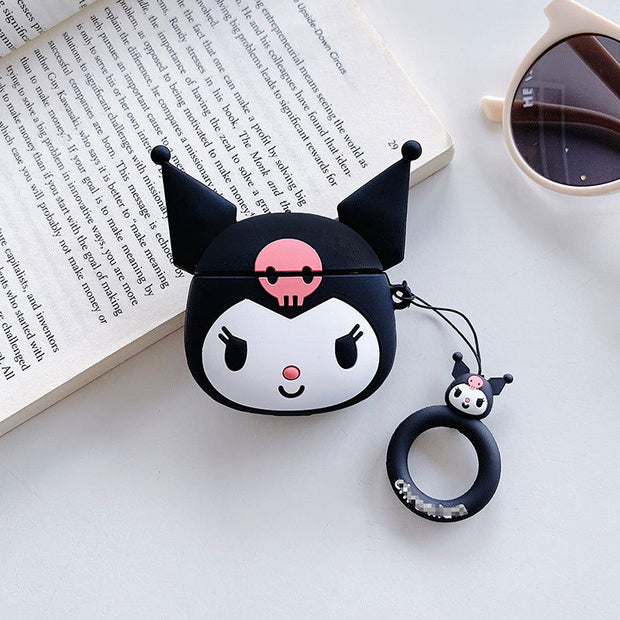 AirPods 5th generation silicone wireless Bluetooth earphone protective case suitable for Apple Pro 2nd generation cute box - Follow yourDream