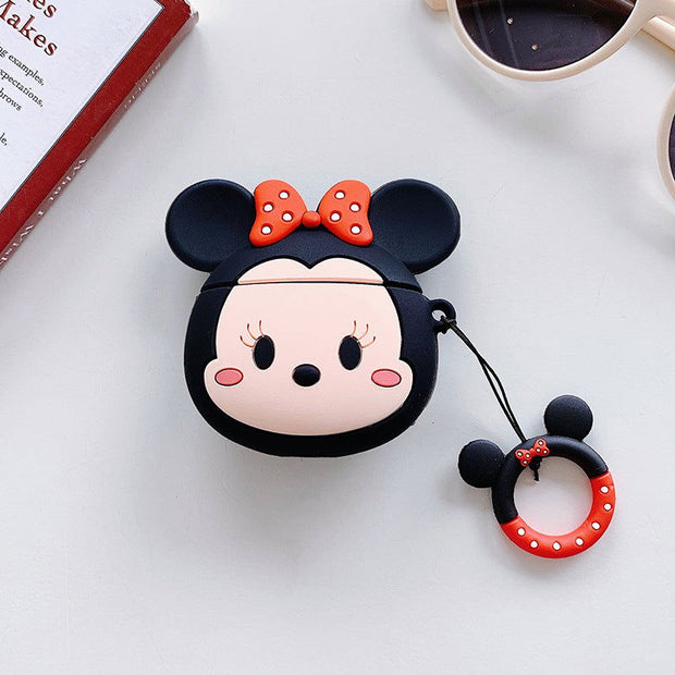 AirPods 5th generation silicone wireless Bluetooth earphone protective case suitable for Apple Pro 2nd generation cute box - Follow yourDream