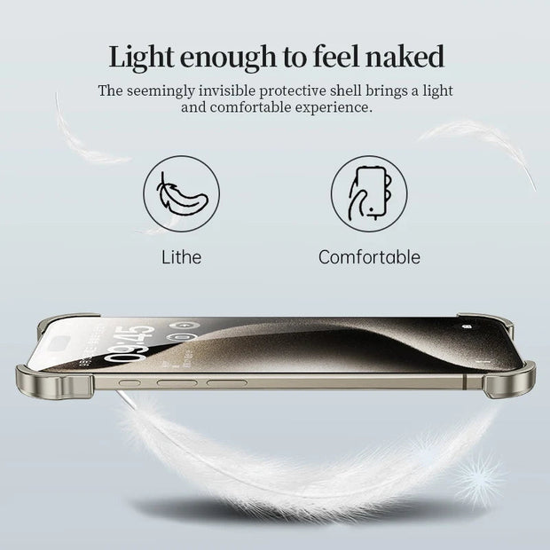 Alien metal suitable for Apple 15 phone case Promax borderless iPhone 14/13/12 with lens membrane case - Follow yourDream