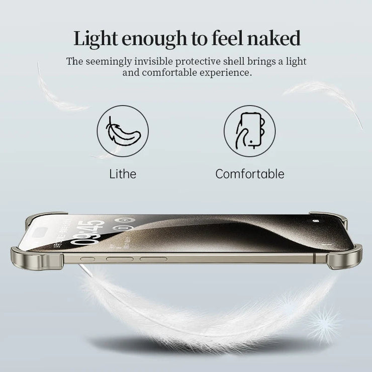 Alien metal suitable for Apple 15 phone case Promax borderless iPhone 14/13/12 with lens membrane case - Follow yourDream