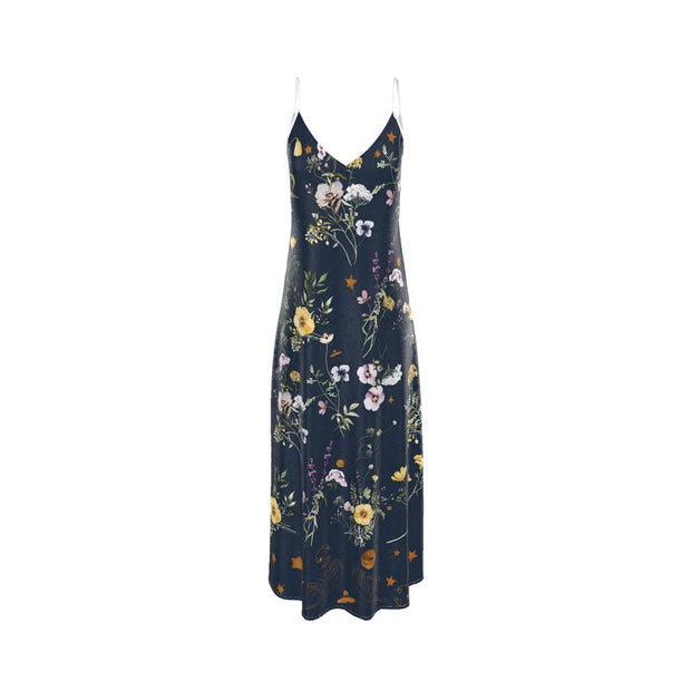 Andromeda Silk Dress in Spring Equinox - Follow yourDream
