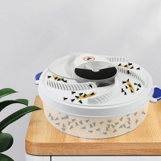 Automatic Insect Pest Catcher 1200mAh Rotating Fly Catcher High Efficiency Mosquito Repellent Home Kitchen Flytrap - Follow yourDream
