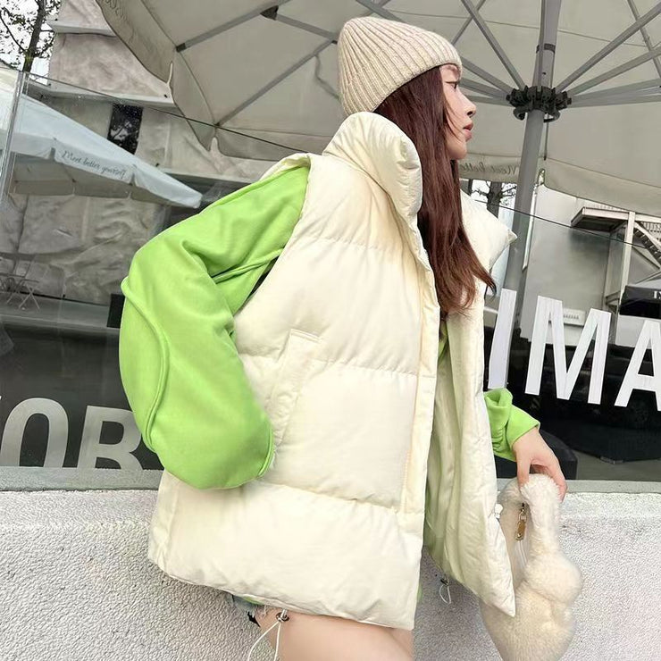 Autumn and winter short down cotton vest women's versatile jacket trend - Follow yourDream