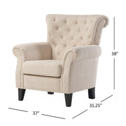 SPRINGFIELD TUFTED CHAIR