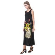 READING THE ANCIENT BOOK II Sleeveless Dress