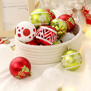 Christmas decorations 16 PCS Christmas Ball Decoration Christmas Tree Pendant Home Party Decoration