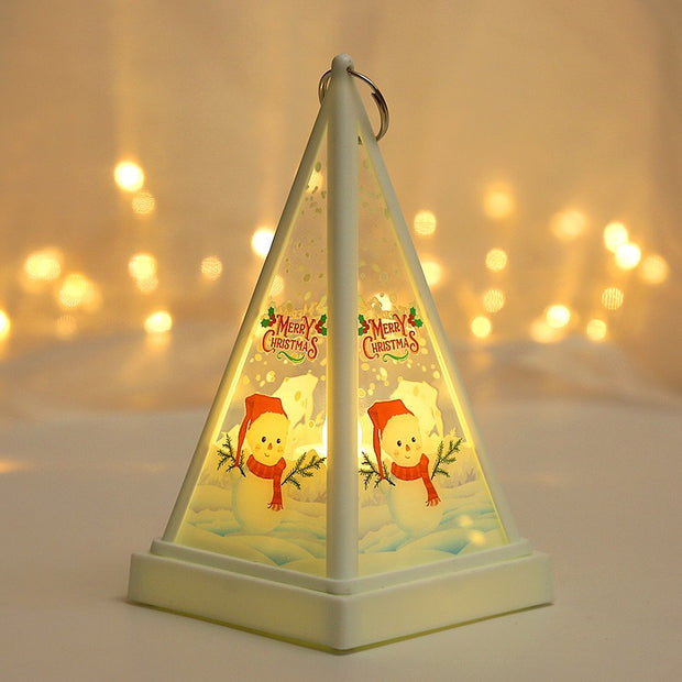 Christmas decorations children's handheld night lights Christmas Eve gifts ornaments atmosphere pendants