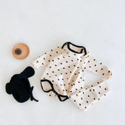 Baby Cartoon Print Pattern Soft Onesies Combo Trousers Sets - Follow yourDream