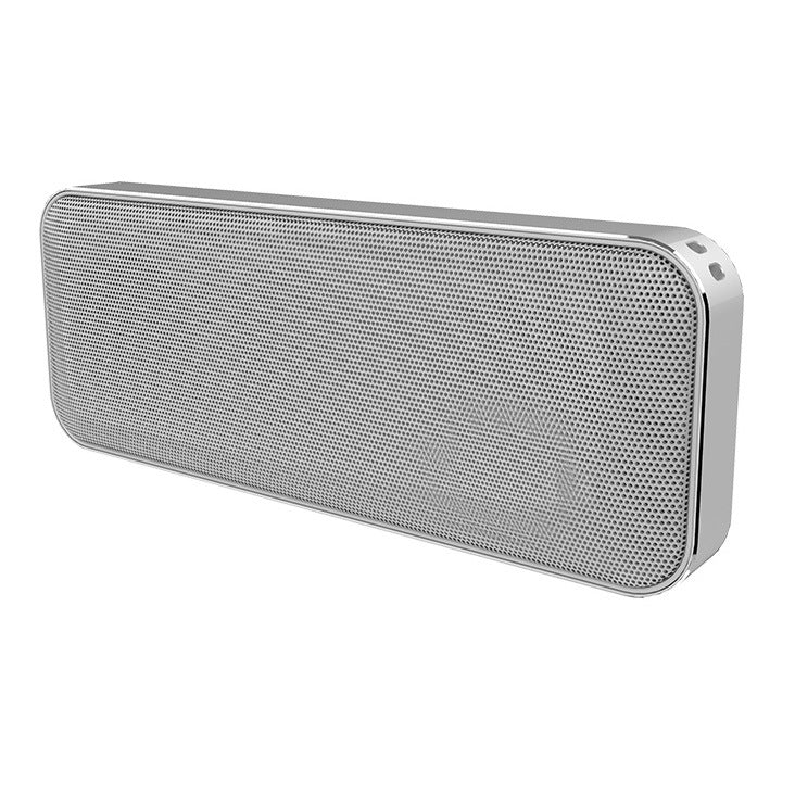 Bluetooth speaker wireless speaker square double speaker mini pocket portable metal ultra-thin exquisite bluetooth speaker - Follow yourDream