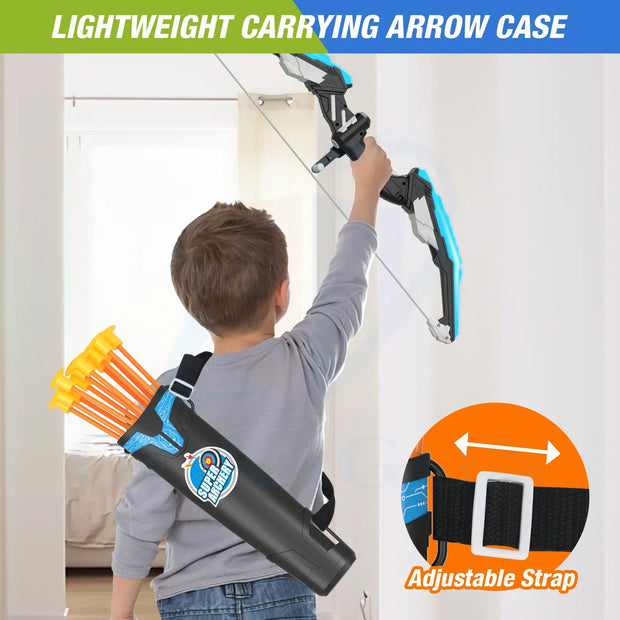 Bow And Arrows For Children Kids Archery Bow Practice Recurve Bow Outdoor Sports Game Hunting Shooting Toy Boys Gift Bow Kit Set - Follow yourDream