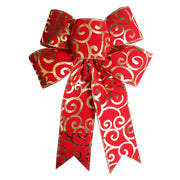 Christmas Ribbon Bow Christmas Decoration Gift Package DIY Ribbon Bow