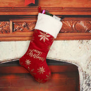 Christmas Stocking Decorations Embroidered Decorations Christmas Hot Stamped Socks