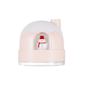 Christmas gifts Christmas gifts Snowy house night light humidifier spray water replenishing air mute humidifier