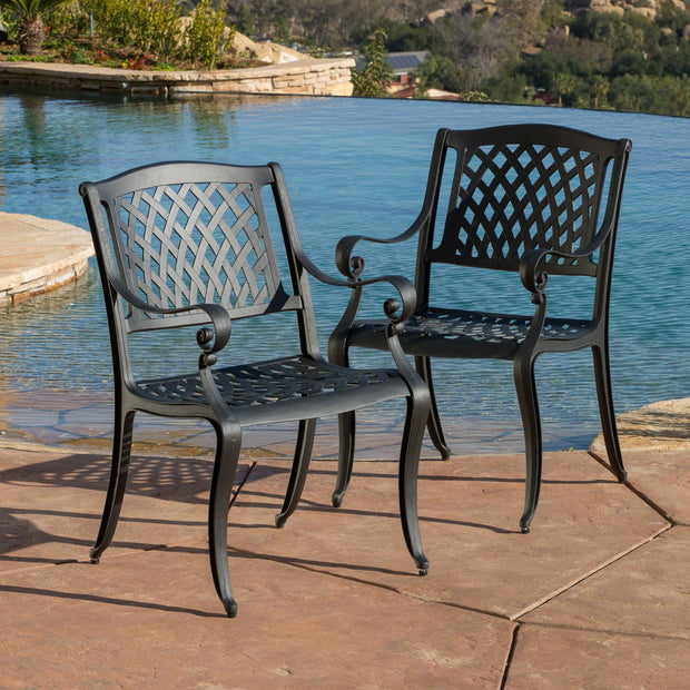 CAYMAN ARCH MESH I CHAIR(set of 2) - Follow yourDream