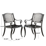 CAYMAN ARCH MESH I CHAIR(set of 2) - Follow yourDream
