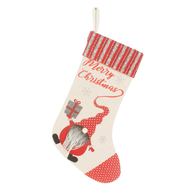 Christmas Gift Candy Bag Christmas Pendant Large Christmas Socks Christmas Decoration