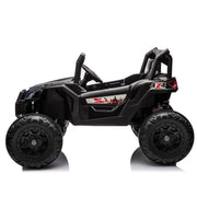 Side by Side 4x4 Ride on Off-Road Truck with Parent Remote Control, Battery Powered Electric Car w/High Low Speed