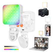 Camera pocket light atmosphere mini RGB mobile phone fill light live VLOG video conference photography light - Follow yourDream