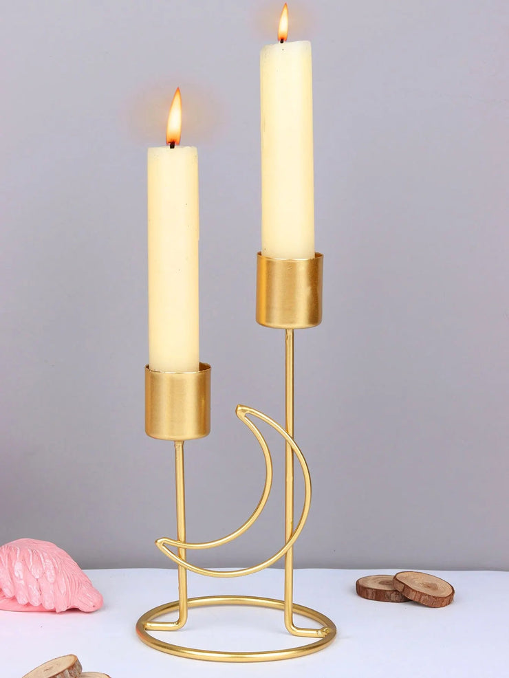 Gold Candlestick Holder