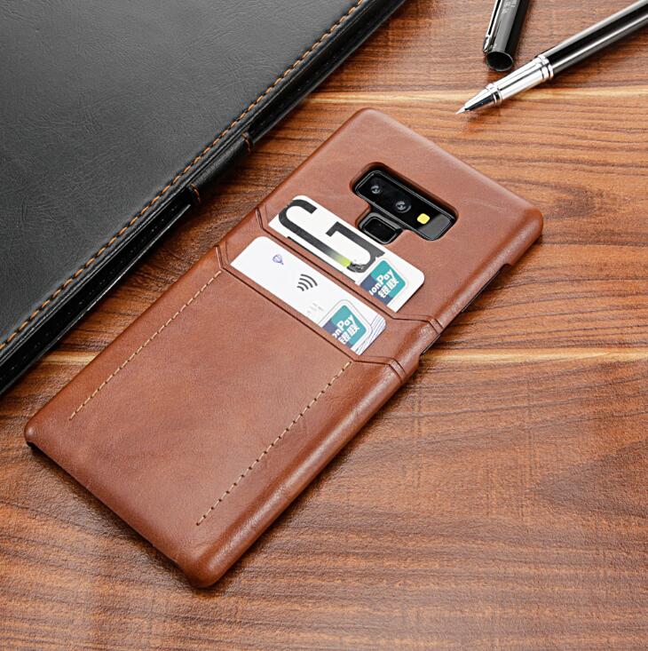 Card Holder Case for Samsung Galaxy Note 9 8 Luxury Leather Wallet Shockproof Slim Hard Back Cover for Galaxy - Follow yourDream