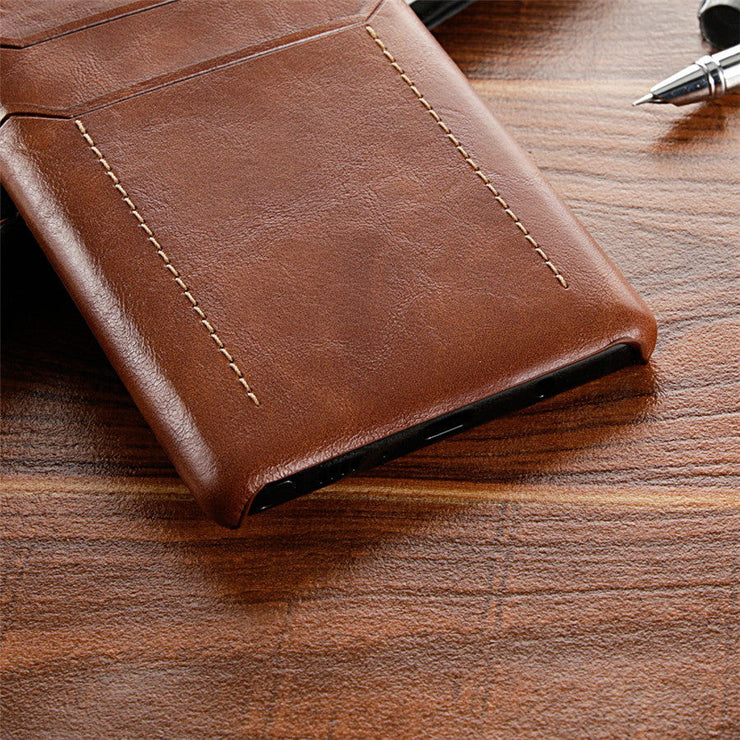 Card Holder Case for Samsung Galaxy Note 9 8 Luxury Leather Wallet Shockproof Slim Hard Back Cover for Galaxy - Follow yourDream