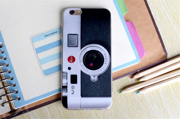 Cassette Tape Tpu silicone Case For Coque Apple iPhone 5 5s se 6 6s 6plus 6s PlusCases Camera Back Cover Capinha Vintage Fundas - Follow yourDream