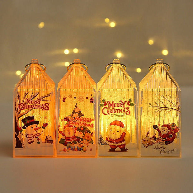 Christmas Children's Christmas Eve Gift Handheld Night Light Display Window Tree Pendant Decoration Props - Follow yourDream