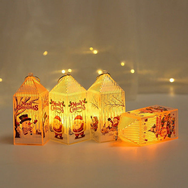 Christmas Children's Christmas Eve Gift Handheld Night Light Display Window Tree Pendant Decoration Props - Follow yourDream