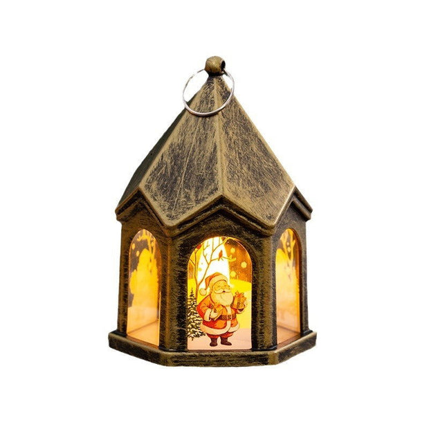 Christmas Children's Luminous Gift Retro Night Light Christmas Tree Pendant Desktop Decoration Props - Follow yourDream