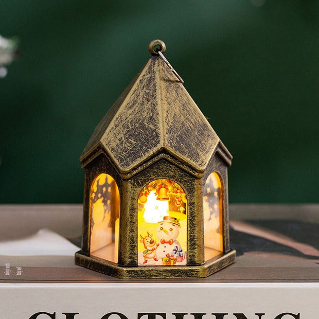 Christmas Children's Luminous Gift Retro Night Light Christmas Tree Pendant Desktop Decoration Props - Follow yourDream