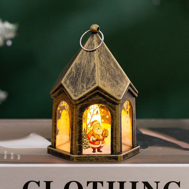 Christmas Children's Luminous Gift Retro Night Light Christmas Tree Pendant Desktop Decoration Props - Follow yourDream
