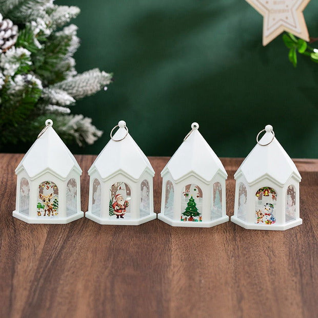 Christmas Children's Luminous Gift Retro Night Light Christmas Tree Pendant Desktop Decoration Props - Follow yourDream