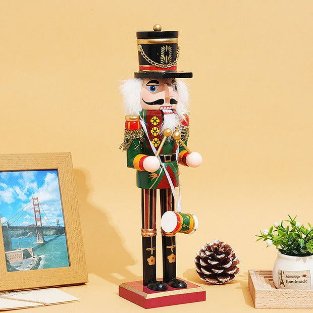 Christmas Classic Wooden Nutcracker Doll Christmas Gift Crafts Ornament - Follow yourDream