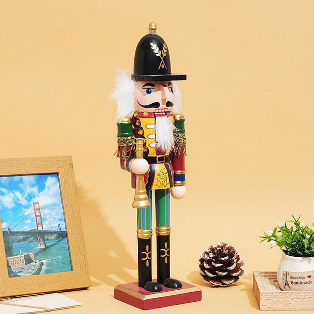 Christmas Classic Wooden Nutcracker Doll Christmas Gift Crafts Ornament - Follow yourDream