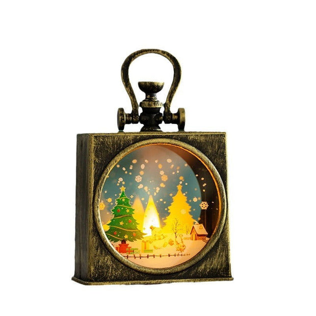 Christmas Decoration Creative Children's Handheld Gift Box Small Night Light - Follow yourDream
