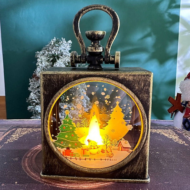 Christmas Decoration Creative Children's Handheld Gift Box Small Night Light - Follow yourDream